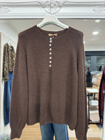 Load image into Gallery viewer, Maxine Button Front Jumper - 2 Colours - New Seaon
