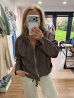 Load image into Gallery viewer, Linen Hooded Jacket - L'Atelier Parisien
