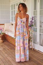 Load image into Gallery viewer, Sweet Illusions Print Bambi Maxi Dress - New Arrival - Jaase
