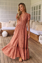 Load image into Gallery viewer, Arizonia Broderie Tabitha Maxi Dress - New Season - Jaase
