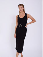 Load image into Gallery viewer, Portals Knitted Dress With Belt - New Season - Skatie
