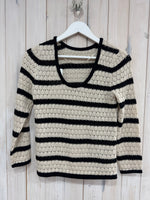 Load image into Gallery viewer, Kaeleanor Crochet Knit Jumper - New Season - Kaffe
