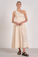Load image into Gallery viewer, One Shoulder Dress - 2 Colours - Elan
