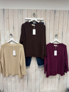 Lenni Cashmere Blend Oversized Jumper - New Brand - L'Atelier Parisien