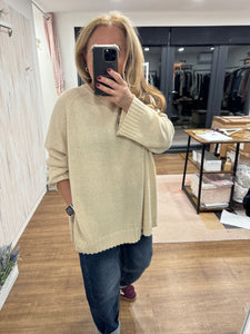 Lenni Cashmere Blend Oversized Jumper - New Brand - L'Atelier Parisien