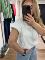 Load image into Gallery viewer, Blanket Stitch T-Shirt - New Season
