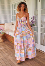 Load image into Gallery viewer, Sweet Illusions Print Bambi Maxi Dress - New Arrival - Jaase
