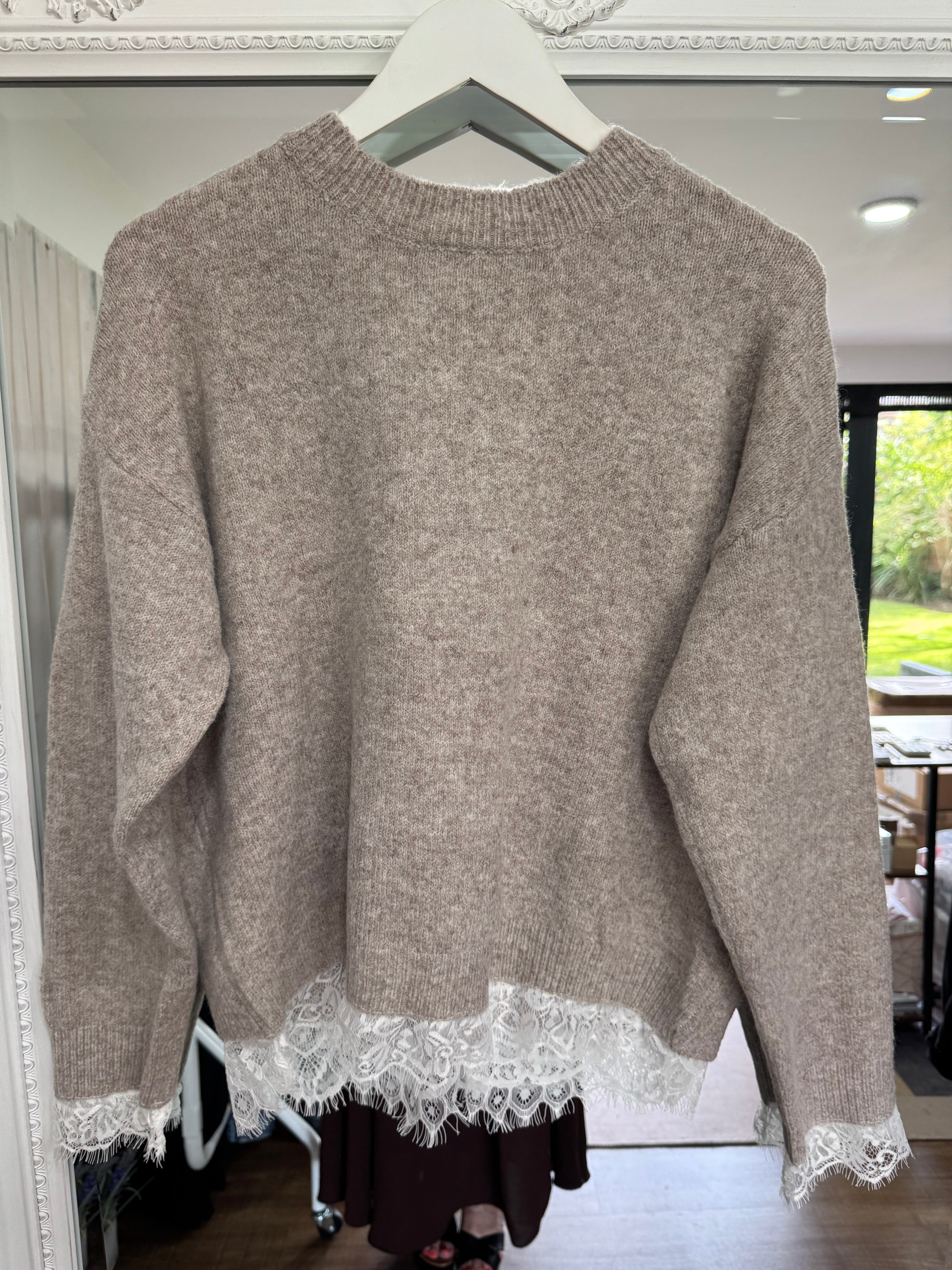 Creama Lace Sweater - New Season