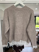 Load image into Gallery viewer, Creama Lace Sweater - New Season

