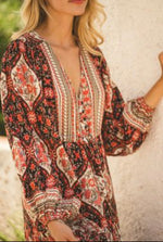Load image into Gallery viewer, Aisha Print Teresa Maxi Dress - Jaase - New Collection

