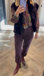 Load image into Gallery viewer, Leopard Print Cropped Jeans - New Season - Johanna
