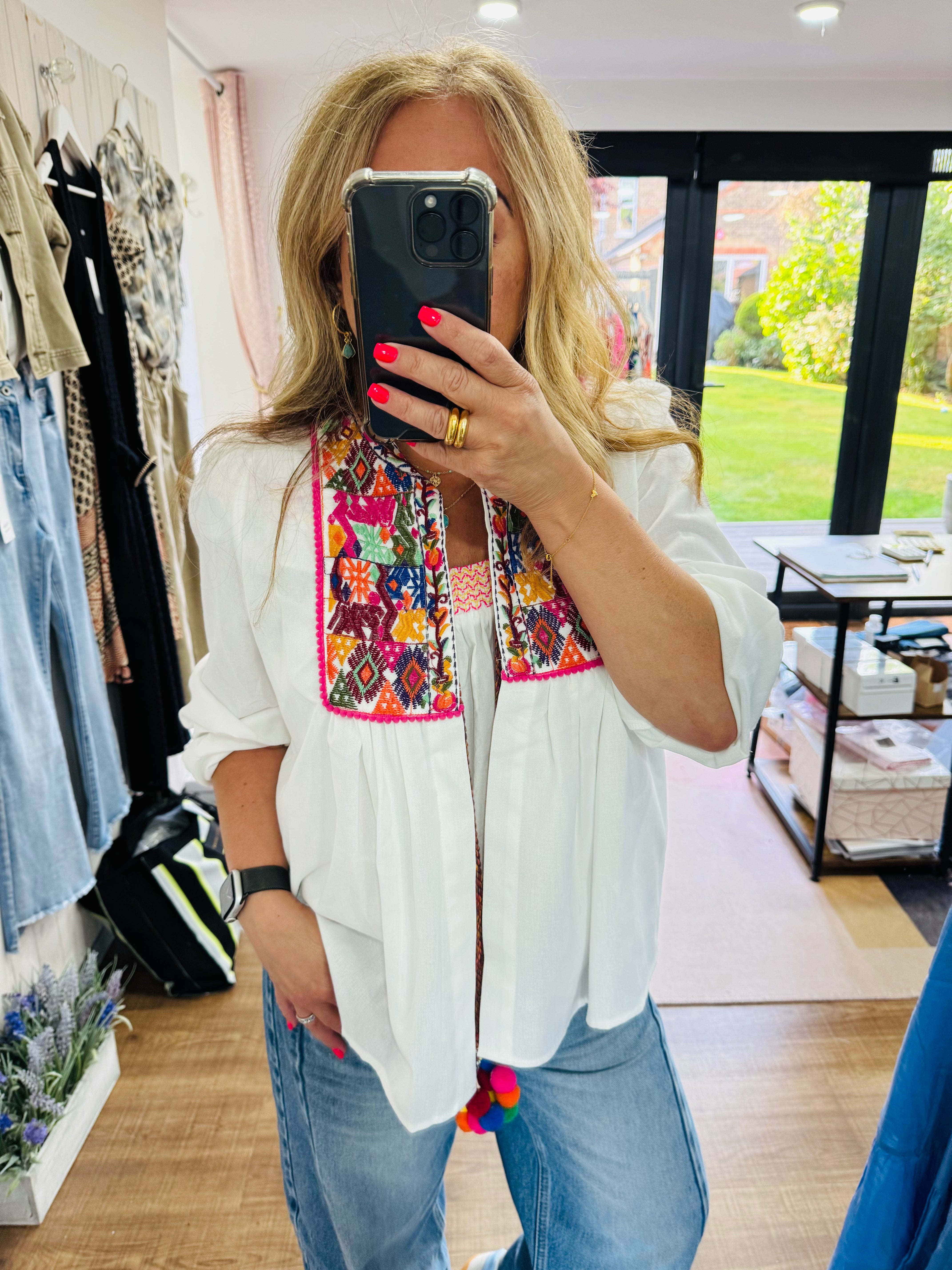 Alia Emb Shacket - New Brand - Elia