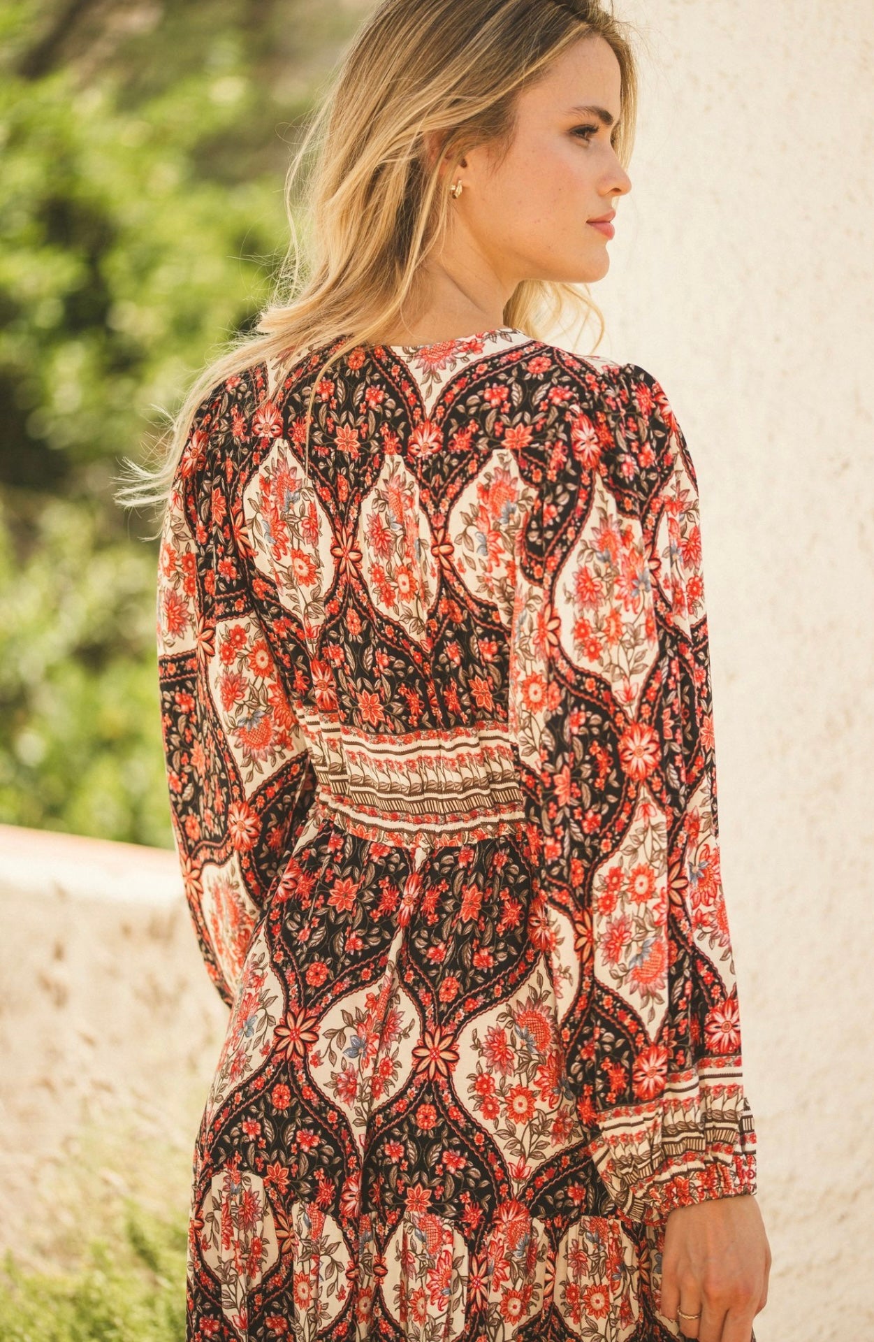 Aisha Print Teresa Maxi Dress - Jaase - New Collection