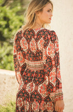 Load image into Gallery viewer, Aisha Print Teresa Maxi Dress - Jaase - New Collection

