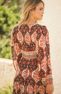 Aisha Print Teresa Maxi Dress - Jaase - New Collection