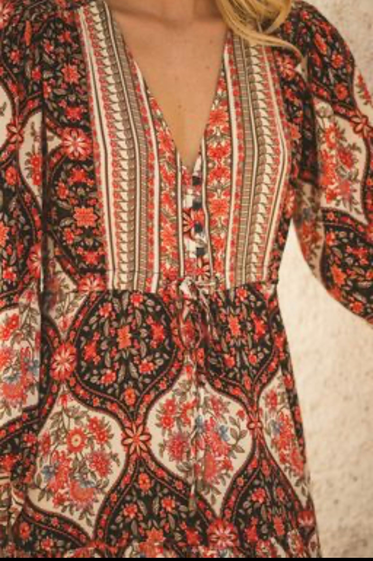 Aisha Print Teresa Maxi Dress - Jaase - New Collection