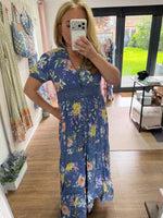 Load image into Gallery viewer, Jaase Açai Print Huntley Maxi Dress - New Season
