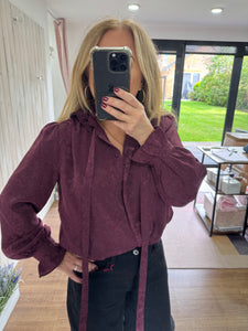 Etienne Jacquard Blouse - New Season
