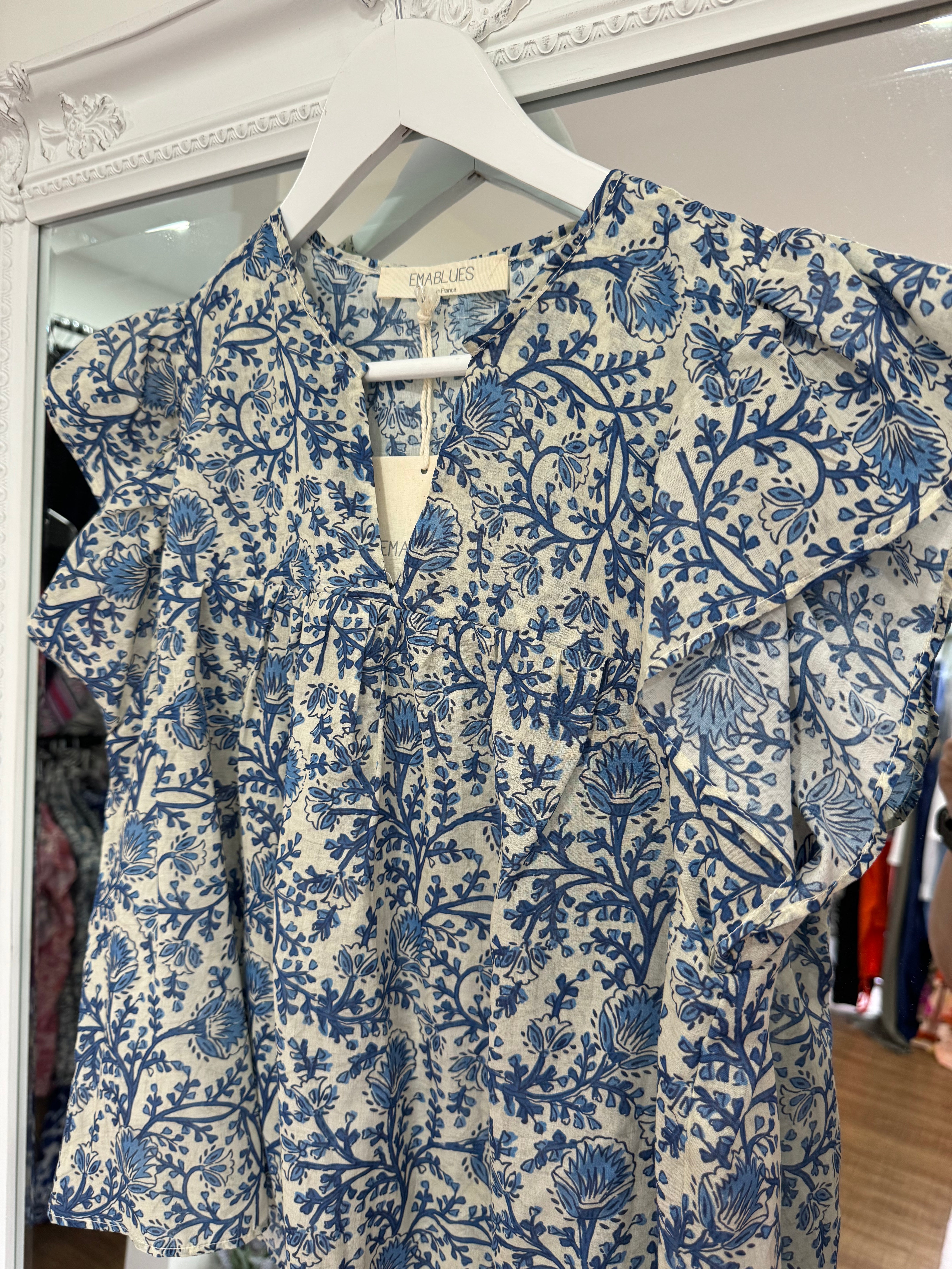 Lilou Top - 3 Colours - New Season - Ema Blues