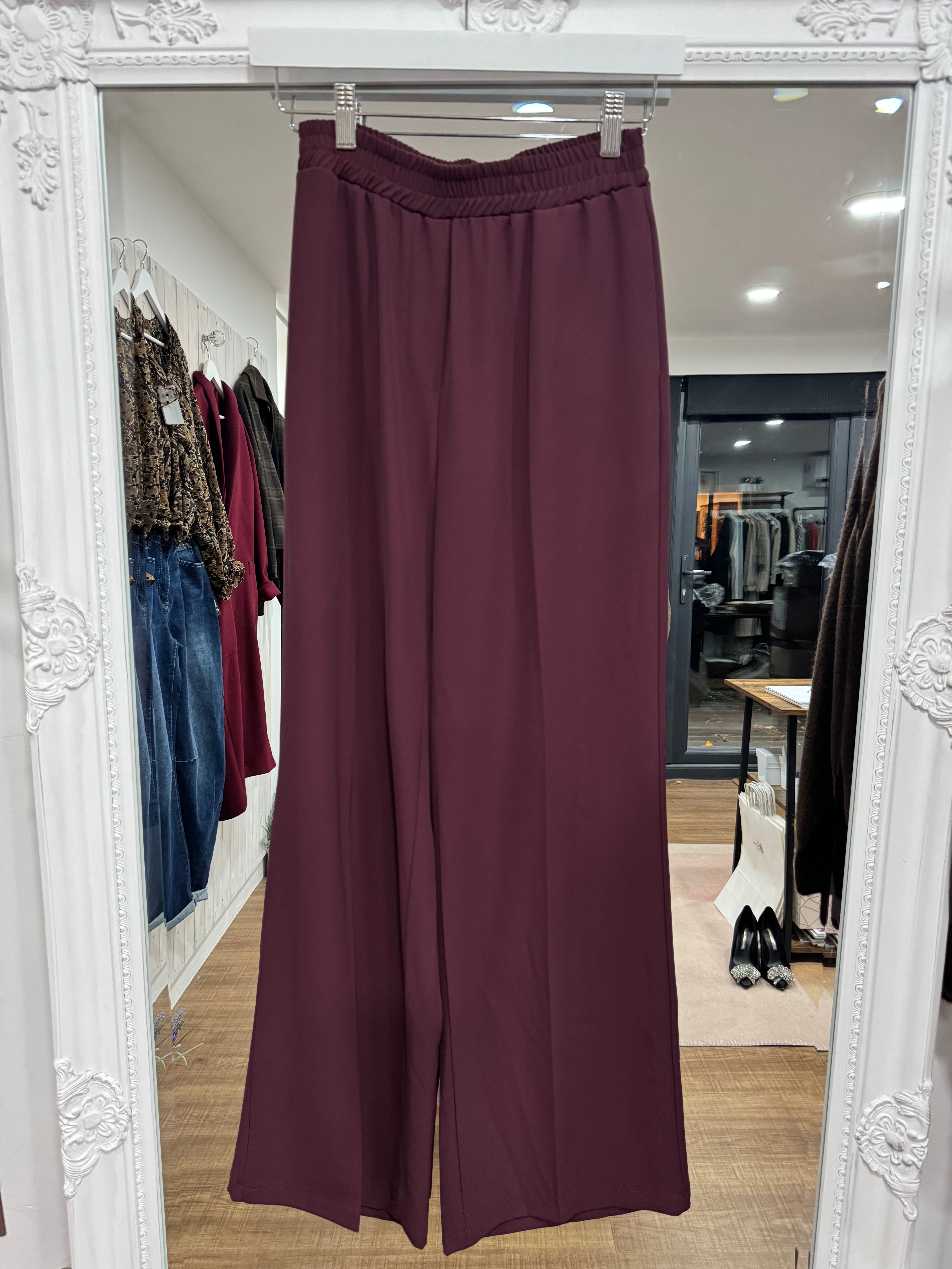 Leni Wide Leg Trousers - 4 Colours - New Collection