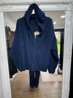 Load image into Gallery viewer, Zip Hooded Cardigan - 2 Colours- New Brand
