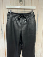 Load image into Gallery viewer, Kavilla Vegan Leather Trousers - Kaffe New - Season

