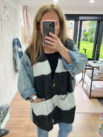 Load image into Gallery viewer, Stella Denim/Cardi Jacket - 2 Colours - New Collection
