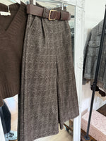 Load image into Gallery viewer, Annabelle Chocolate Check Trousers - AW26
