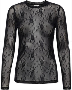 Kanikka Stretch Lace Top - New Season Kaffe