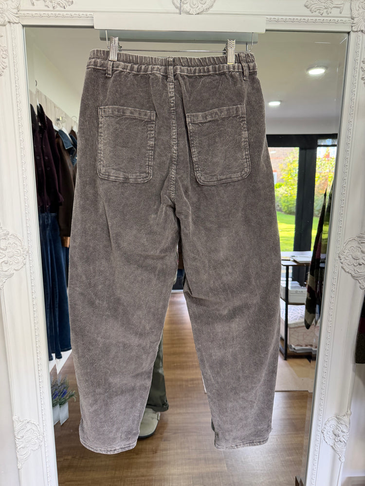 Grey Cargo Pull-on Cords - AW26