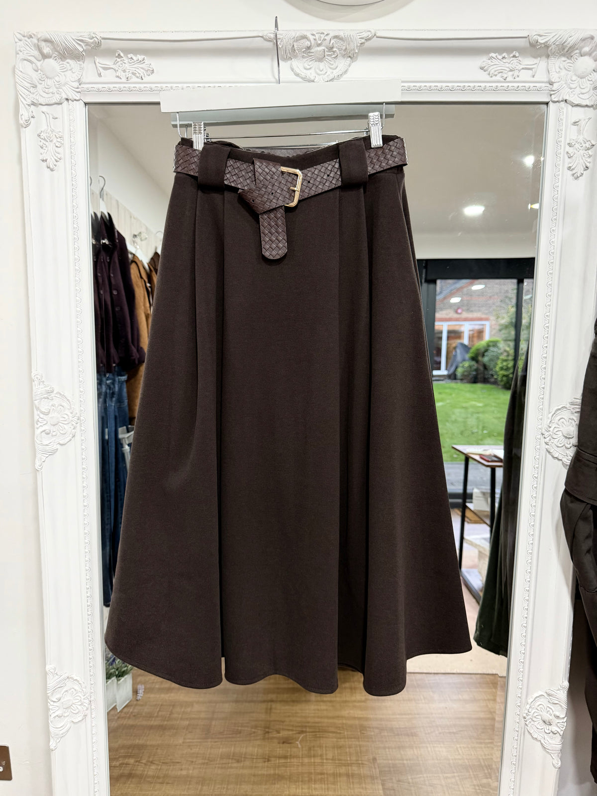 Sofia Soft Touch Skirt With belt - 3 Colours - AW26