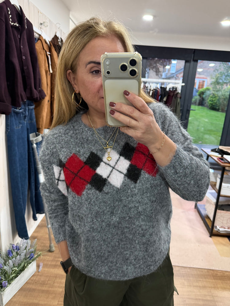 Argyle Snowy Dream - AW26