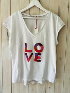 Love Applique T-shirt - Sam & Lilli