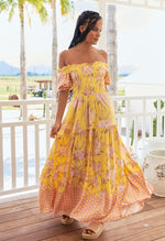 Load image into Gallery viewer, Sol Print Claudette Maxi - Jaase New Season
