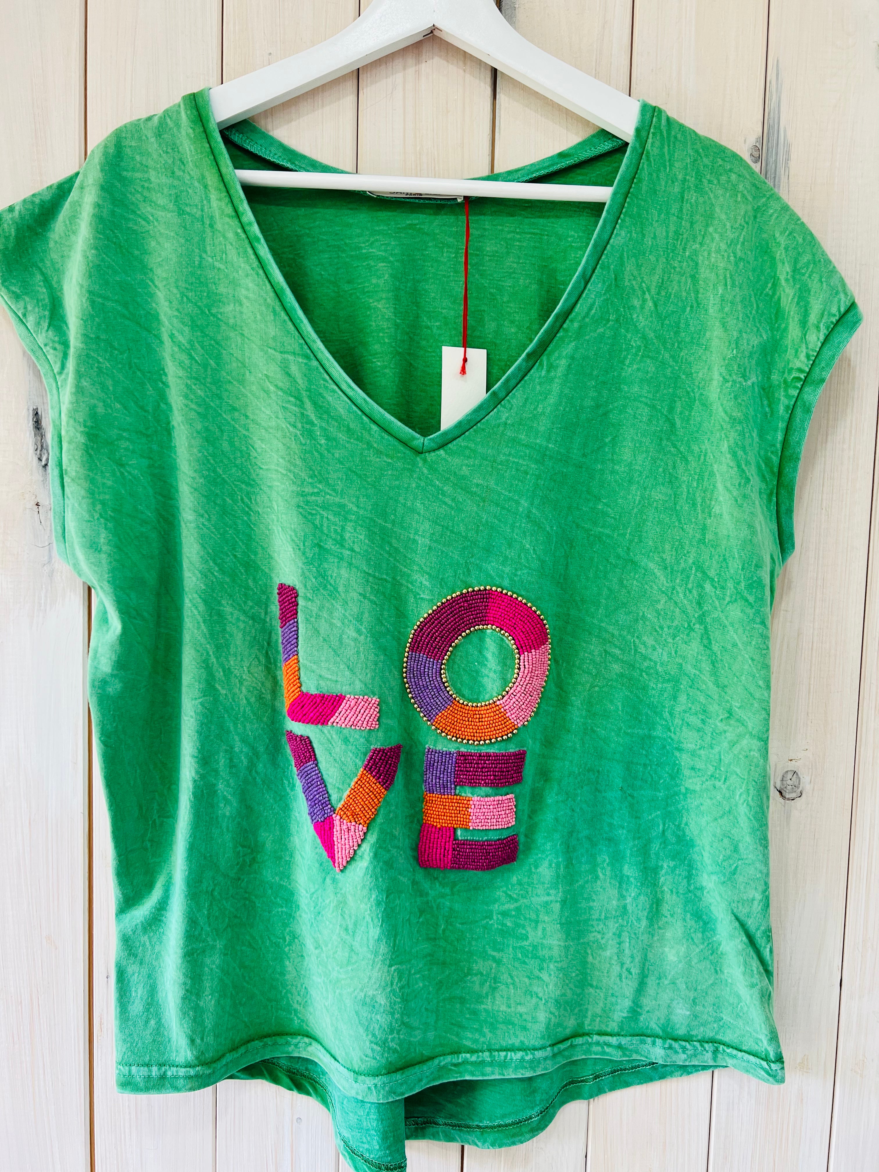 Love Applique T-shirt - Sam & Lilli