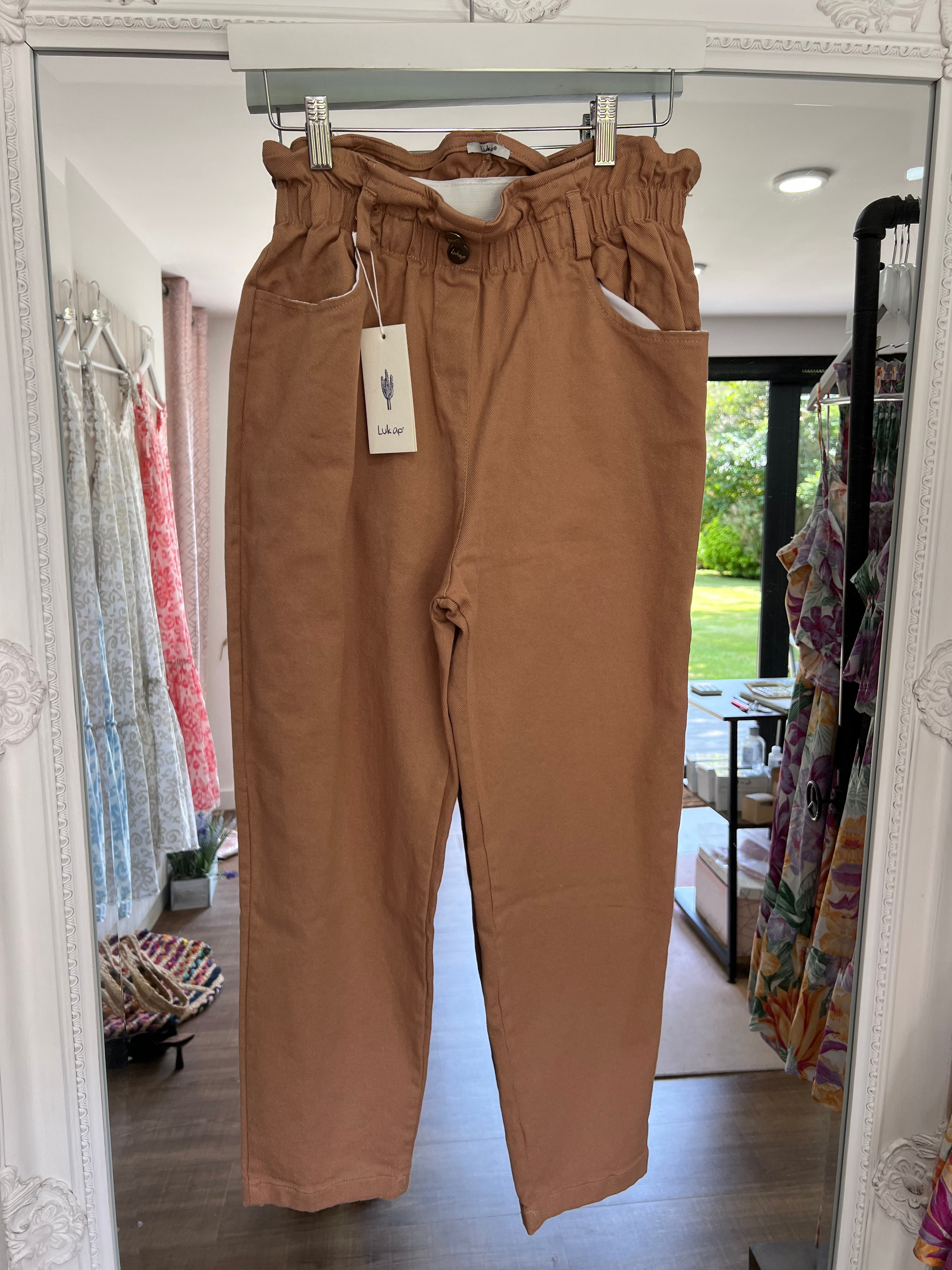 Pauline Paper Bag Trousers - 2 Colours