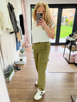 Load image into Gallery viewer, Elektra Cargo Trousers - 2 Colours - Kaffe New Collection
