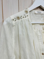 Load image into Gallery viewer, Leona Embroidered Blouse - New Brand - Orfeo Paris
