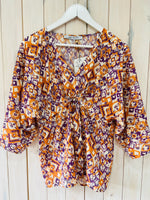 Load image into Gallery viewer, Lemon Blouse - 1 Left! - Ema Blues Paris
