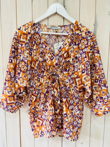Lemon Blouse - 1 Left! - Ema Blues Paris