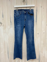 Load image into Gallery viewer, Crissy Skinny Flare Jean
