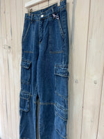 Load image into Gallery viewer, Cargo Denim Jeans - New Collection
