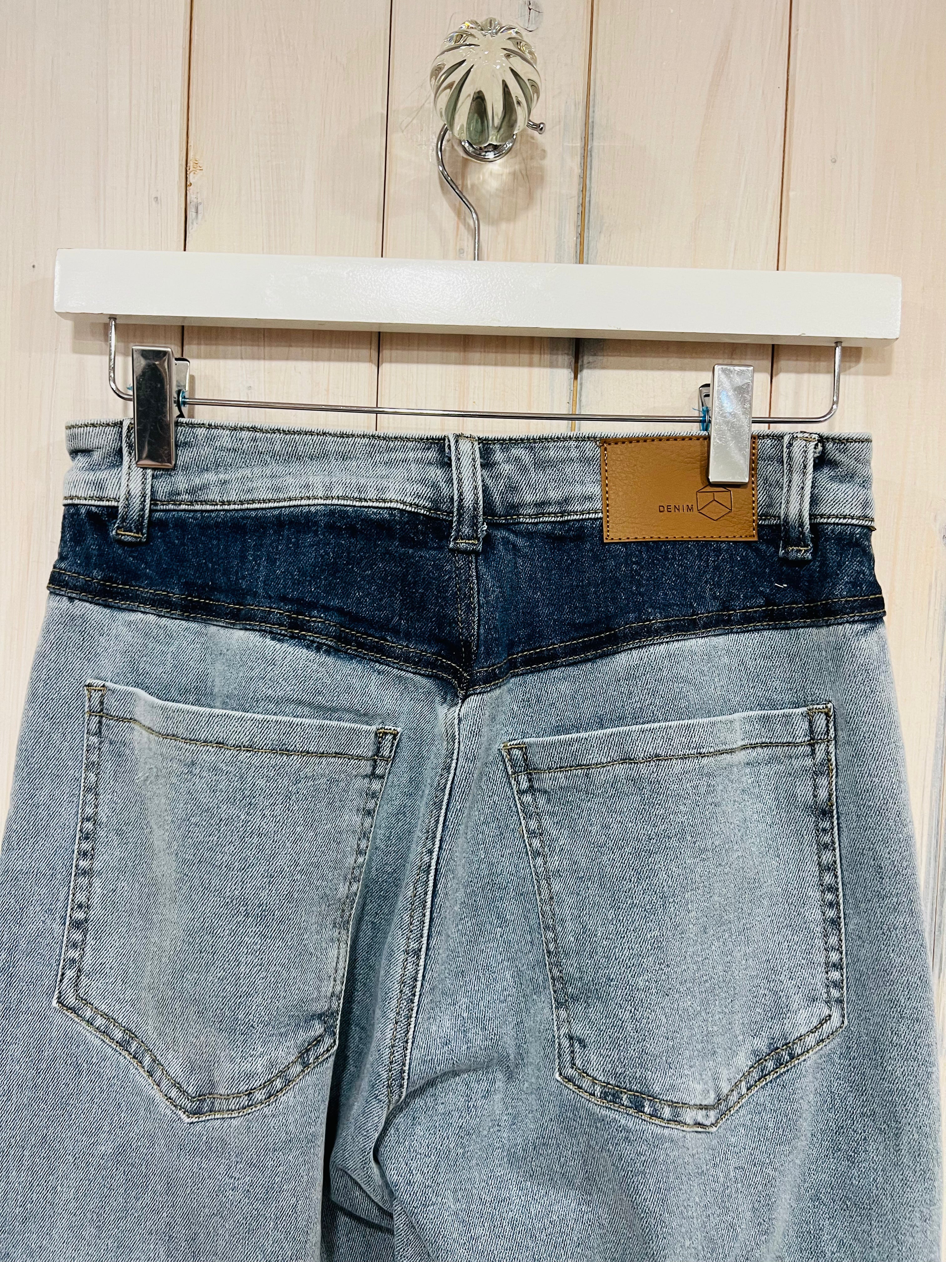 Kira Contrast Denim - Kaffe