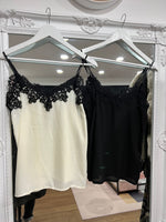 Load image into Gallery viewer, Coquine Lace Cami - 2 Colours - Vie Ta Vie
