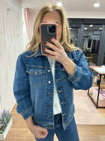 Load image into Gallery viewer, Jessie Denim Jacket - Sizes 6-18 - New Kaffe Collection
