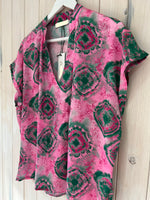 Load image into Gallery viewer, Mokka Satin Blouse - 2 Left - Paris Collection
