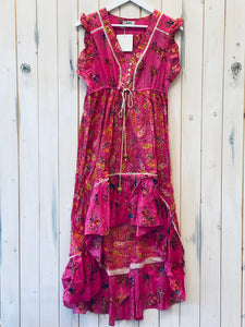 Mika Hi Lo Boho Dress - Print Options - The Wardrobe Edit