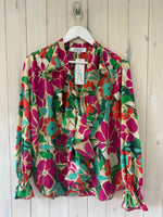 Load image into Gallery viewer, Chiper Ruffle Blouse - Jeff Gallano
