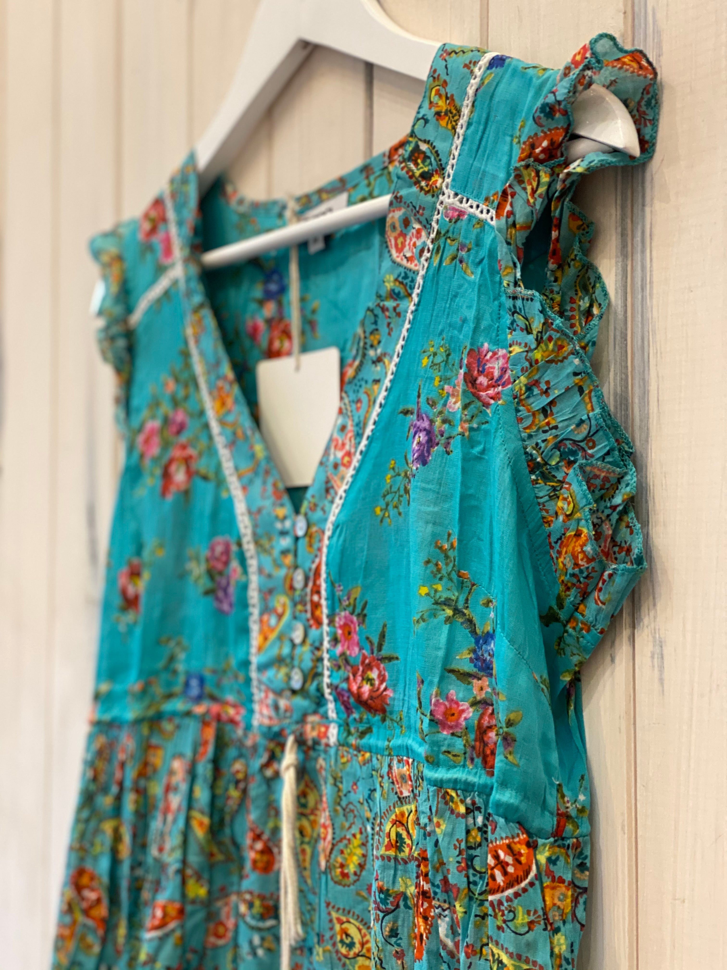Mika Hi Lo Boho Dress - Print Options - The Wardrobe Edit